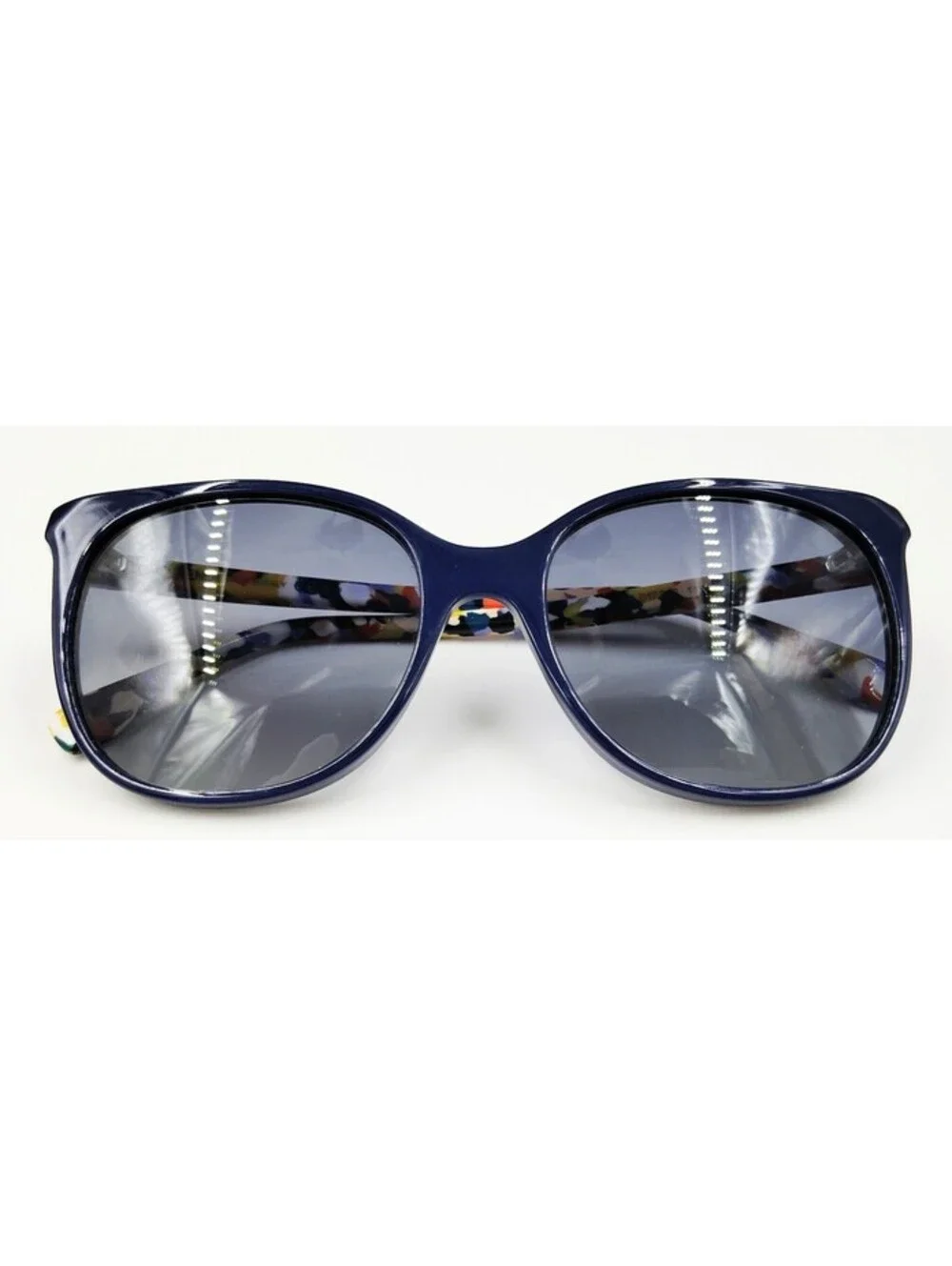 Fendi FF0172/S TTW/9O Sunglasses 58-18-140 Blue Multicolor Italy w/ Case